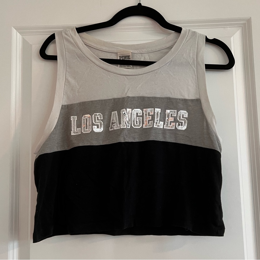 Los Angeles Exclusive Victorias Secret PINK Cropped Tank